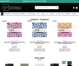 Armoniabiostore.it(ArmoniaBio Store) Screenshot