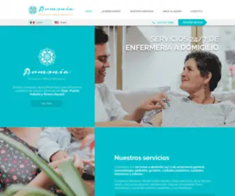 Armoniamexico.com(Armonía) Screenshot