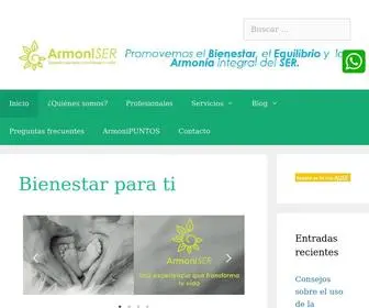 Armoniser.com(Bienestar para ti) Screenshot