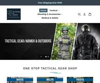 Armorandoutdoors.com(ArgusArmor & Outdoors Accessories) Screenshot