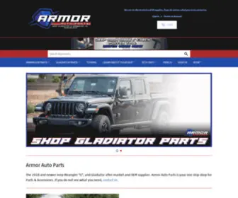 Armorautoparts.com(Armor Auto Parts) Screenshot