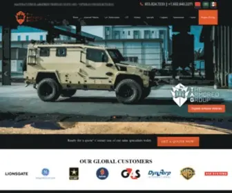 Armoredcars.com(Armored Cars Company) Screenshot