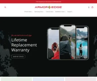 Armoredge.com(ARMOR EDGE®) Screenshot