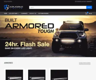 Armoredlighting.com(Armored lighting) Screenshot