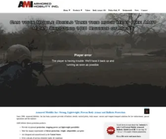 Armoredmobility.com(Armored Mobility) Screenshot