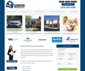 Armorgroupinsurance.com(Armor Group Insurance) Screenshot