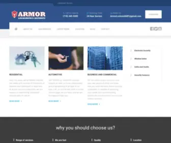 Armorlocksmithny.com(Armor Locksmith) Screenshot