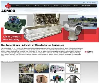 Armormetal.com(Armor Contract) Screenshot