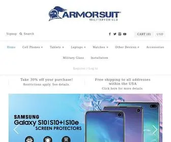 Armorsuit.com(Armorsuit MilitaryShield Screen Protector) Screenshot