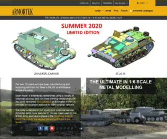 Armortek.co.uk(6 Scale Metal Kits) Screenshot