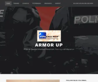 Armorupnow.org(Armor Up) Screenshot