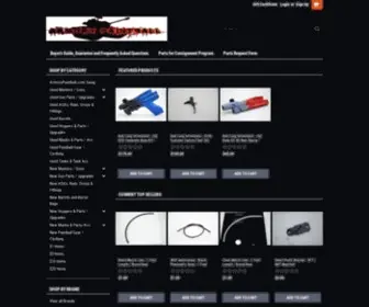 Armorypaintball.com(Armory Paintball) Screenshot