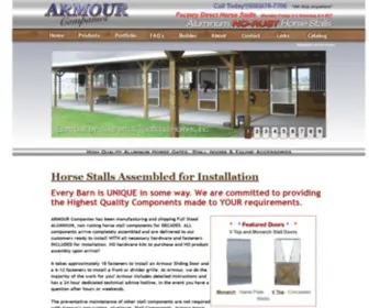 Armourgates.com(Armour Horse Stalls) Screenshot