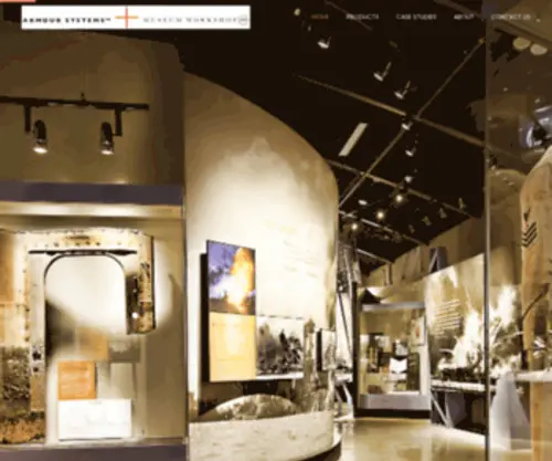 Armoursystems.co.uk(Museum Showcases) Screenshot