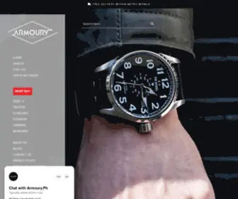 Armoury.ph(Online Watch Store Philippines) Screenshot