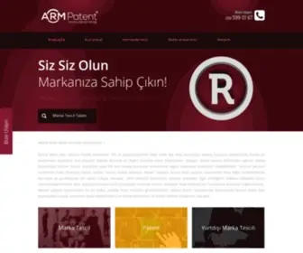 Armpatent.com.tr(Marka Başvuru) Screenshot