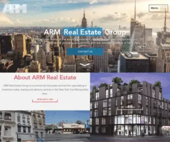 Armre.com(ARM Real Estate Group New York) Screenshot