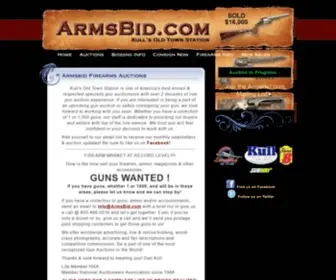 Armsbid.com(Armsbid Firearms Auctions) Screenshot