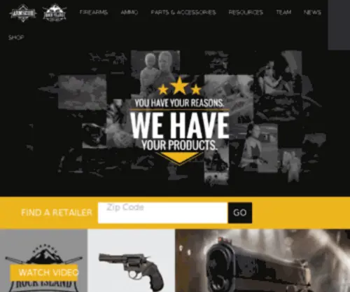 Armscor.com.ph(Index) Screenshot