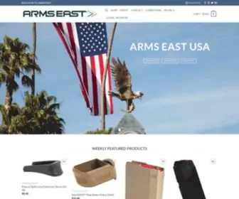 Armseast.com(USA and Canada Firearms Optics and Accessories) Screenshot