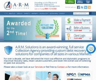 Armsolutions.com(ARM Solutions) Screenshot