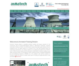 Armstechtraining.in(Armstech Training Division) Screenshot