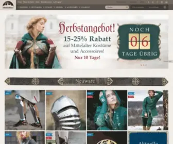 Armstreet.de(Ihr Mittelalter & LARP Shop) Screenshot
