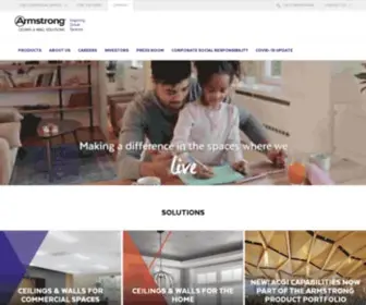 Armstrongceilings.com(Armstrong World Industries) Screenshot