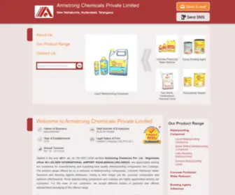 Armstrongchemicals.co.in(Armstrong Chemicals Private Limited) Screenshot