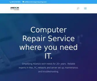 Armstrongcomputing.com(Armstrong Computing) Screenshot