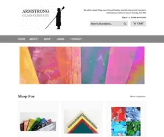 Armstrongglass.com(Armstrong Glass Company) Screenshot