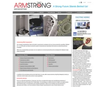 Armstrongmold.com(Armstrong RM Corporation) Screenshot