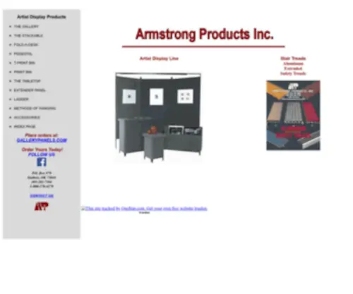 Armstrongproducts.com(Armstrong Products) Screenshot