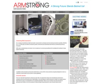 Armstrongrm.com(Armstrong RM Corporation) Screenshot