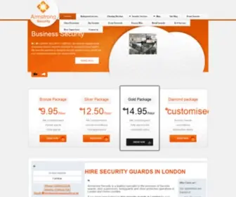 Armstrongsecurity.co.uk(SECURITY COMPANIES IN LONDON) Screenshot