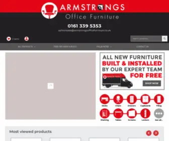 Armstrongsofficefurniture.co.uk(Armstrongs) Screenshot