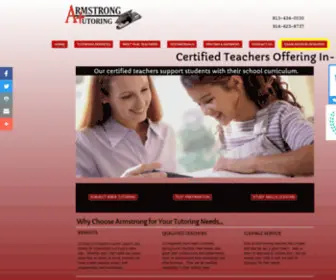 Armstrongtutoring.net(Page Redirection) Screenshot