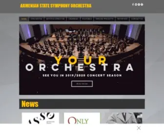 Armsymphony.am(Armenian State Symphony Orchestra) Screenshot