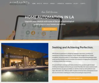 Armtechservices.com(Home Automation Los Angeles) Screenshot