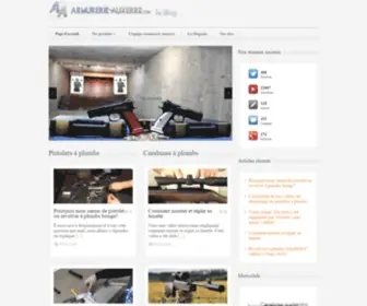 Armurerie-LE-Blog.fr(Blog Armurerie Auxerre) Screenshot