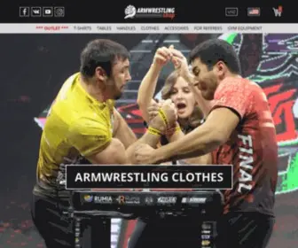 Armwrestlingshop.com(Shop Armpower.net # Armwrestling Shop #) Screenshot