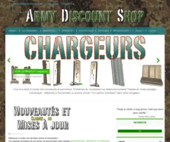 Army-Discount.com(Armurerie Army Discount Shop) Screenshot