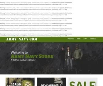 Army-Navy.com Screenshot