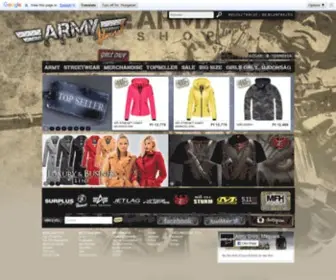 Army-Shop-Magyarorszag.com(Army Shop Admiral) Screenshot