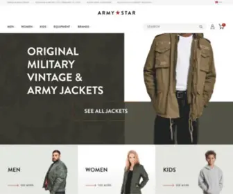 Army-Star.eu(Army Shop with army wear) Screenshot