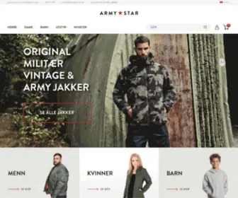 Army-Star.no(Armyutstyr &) Screenshot