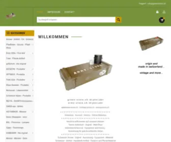 Army-Store.ch(Wir führen) Screenshot