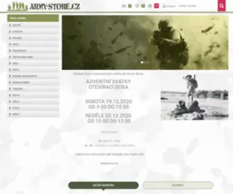 Army-Store.cz(Army) Screenshot