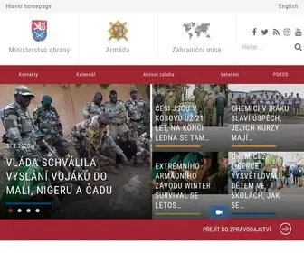 Army.cz(Ministerstvo) Screenshot