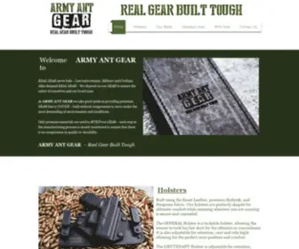 Armyantgear.co.za(Home) Screenshot